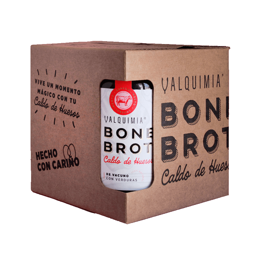 Pack x 4. Caldo de Hueso Vacuno